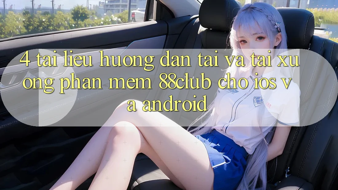 4. Tài liệu hướng dẫn Tải Và Tải xuống Phần mềm 88club Cho iOS Và Android