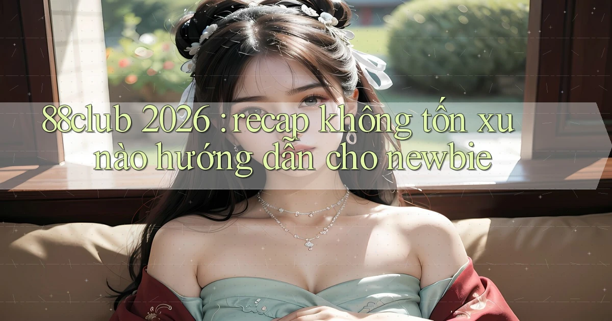 88club 2026 recap không tốn xu nào hướng dẫn cho newbie