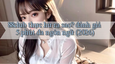 88club thực hư ra sao đánh giá 5 phút đa ngôn ngữ (2026)