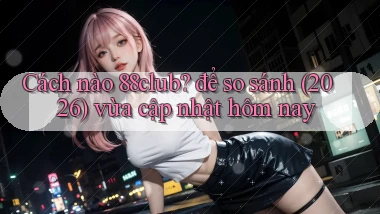 Cách nào 88club để so sánh (2026) vừa cập nhật hôm nay