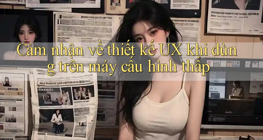 Cảm nhận về thiết kế UX khi dùng trên máy cấu hình thấp Cảm nhận về thiết kế UX khi dùng trên máy cấu hình thấp