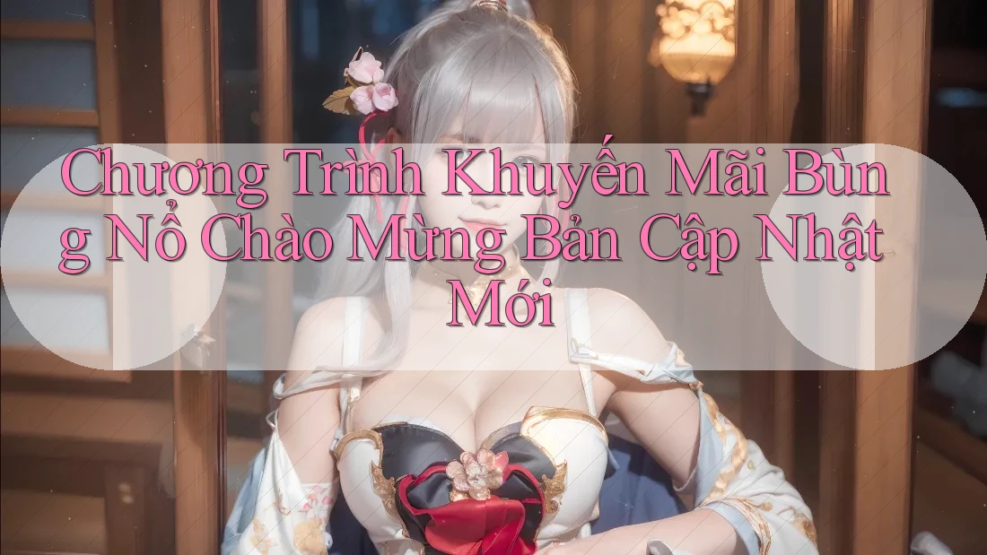 Chương Trình Khuyến Mãi Bùng Nổ Chào Mừng Bản Cập Nhật Mới