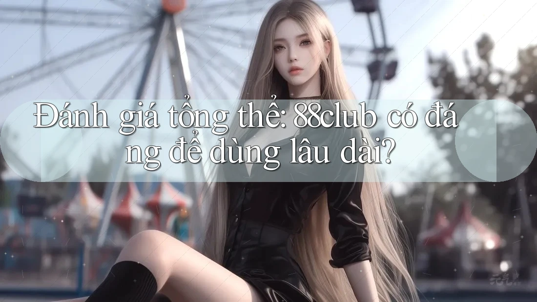 Đánh giá tổng thể: 88club có đáng để dùng lâu dài? Đánh giá tổng thể: 88club có đáng để dùng lâu dài?