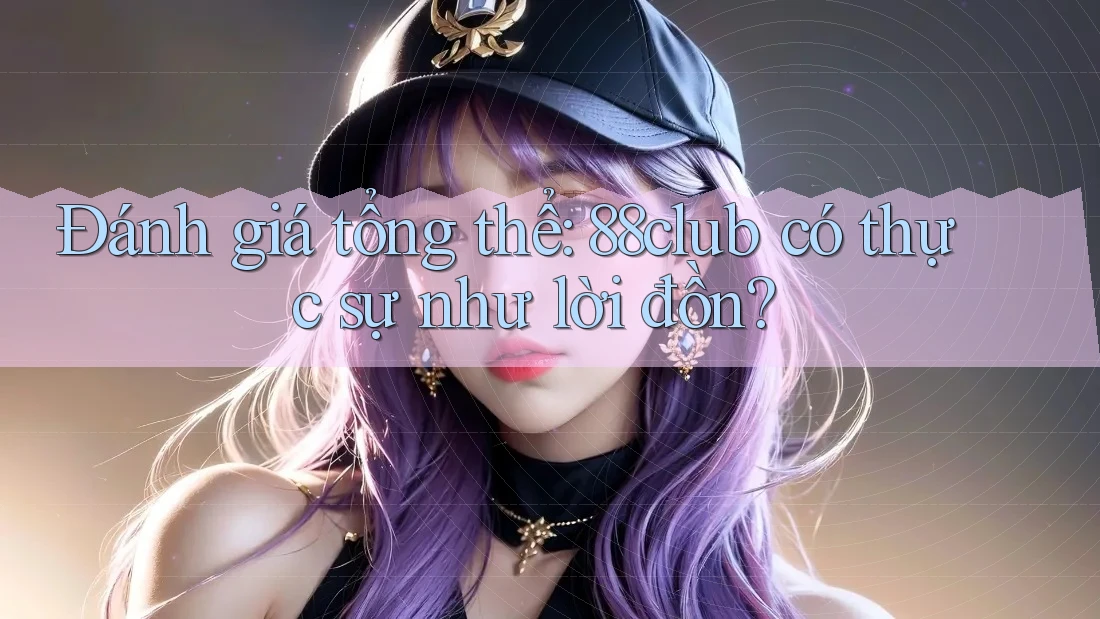 Đánh giá tổng thể: 88club có thực sự như lời đồn? Đánh giá tổng thể: 88club có thực sự như lời đồn?