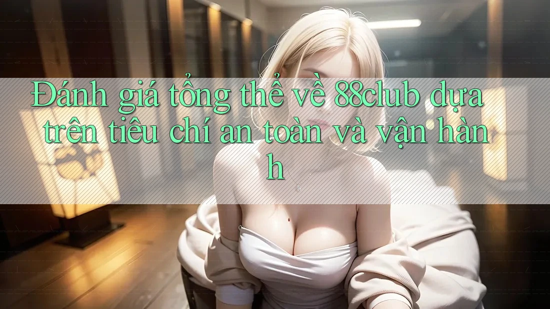 Đánh giá tổng thể về 88club dựa trên tiêu chí an toàn và vận hành Đánh giá tổng thể về 88club dựa trên tiêu chí an toàn và vận hành