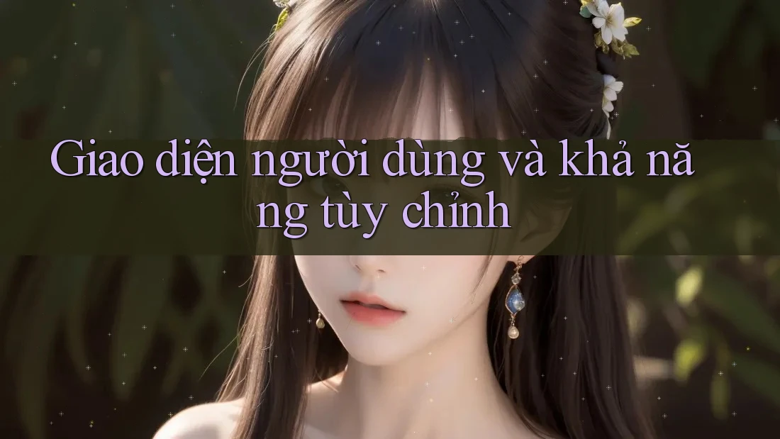 Giao diện người dùng và khả năng tùy chỉnh Giao diện người dùng và khả năng tùy chỉnh