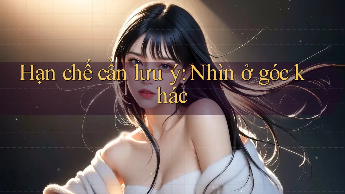 Hạn chế cần lưu ý: Nhìn ở góc khác Hạn chế cần lưu ý: Nhìn ở góc khác
