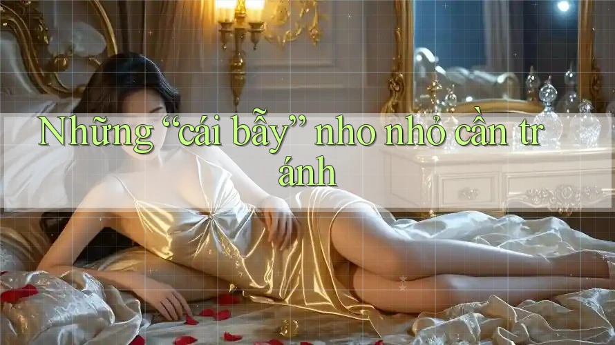 Những “cái bẫy” nho nhỏ cần tránh Những “cái bẫy” nho nhỏ cần tránh