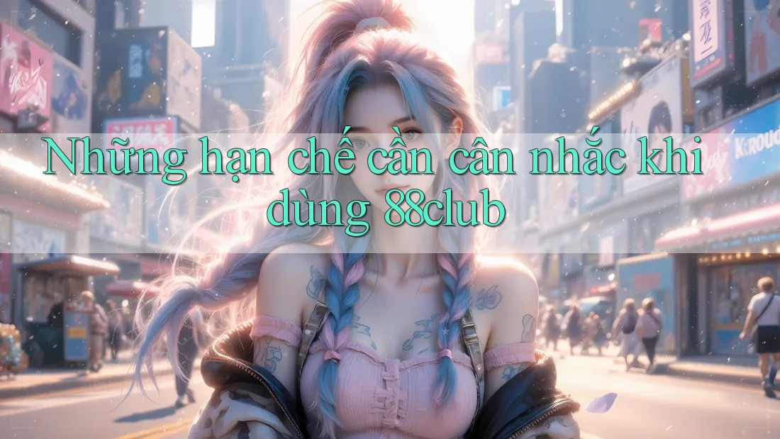 Những hạn chế cần cân nhắc khi dùng 88club Những hạn chế cần cân nhắc khi dùng 88club
