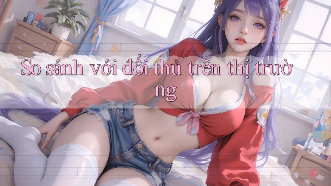 So sánh với đối thủ trên thị trường So sánh với đối thủ trên thị trường