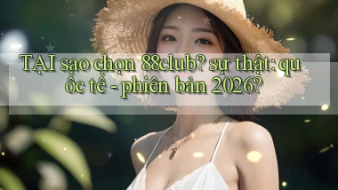 TẠI sao chọn 88club sự thật quốc tế   phiên bản 2026
