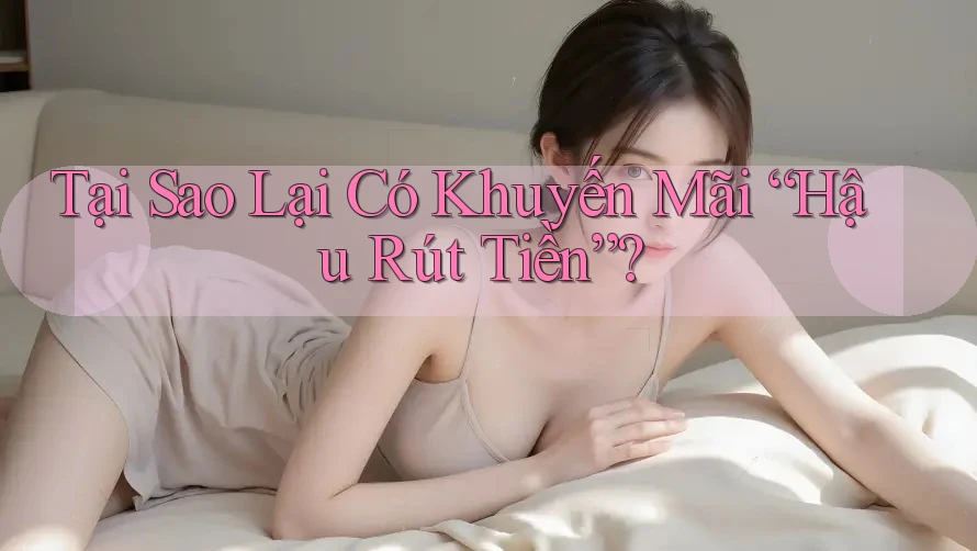 Tại Sao Lại Có Khuyến Mãi “Hậu Rút Tiền”? Tại Sao Lại Có Khuyến Mãi “Hậu Rút Tiền”?