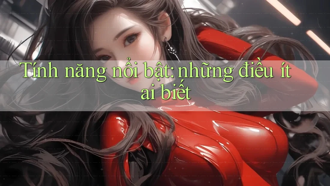 Tính năng nổi bật: những điều ít ai biết Tính năng nổi bật: những điều ít ai biết