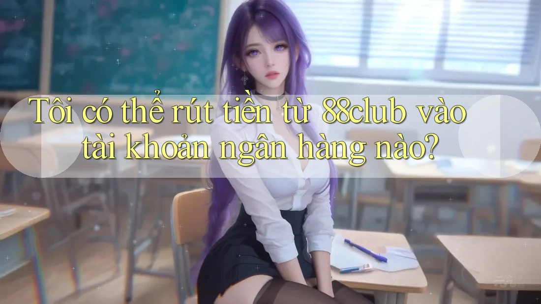 Tôi có thể rút tiền từ 88club vào tài khoản ngân hàng nào?